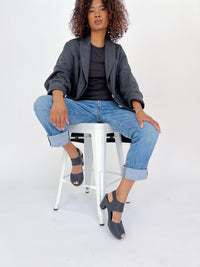 Miranda in Monochrome black- final sale Shoes Clog