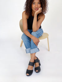 Miranda in Monochrome black- final sale Shoes Clog