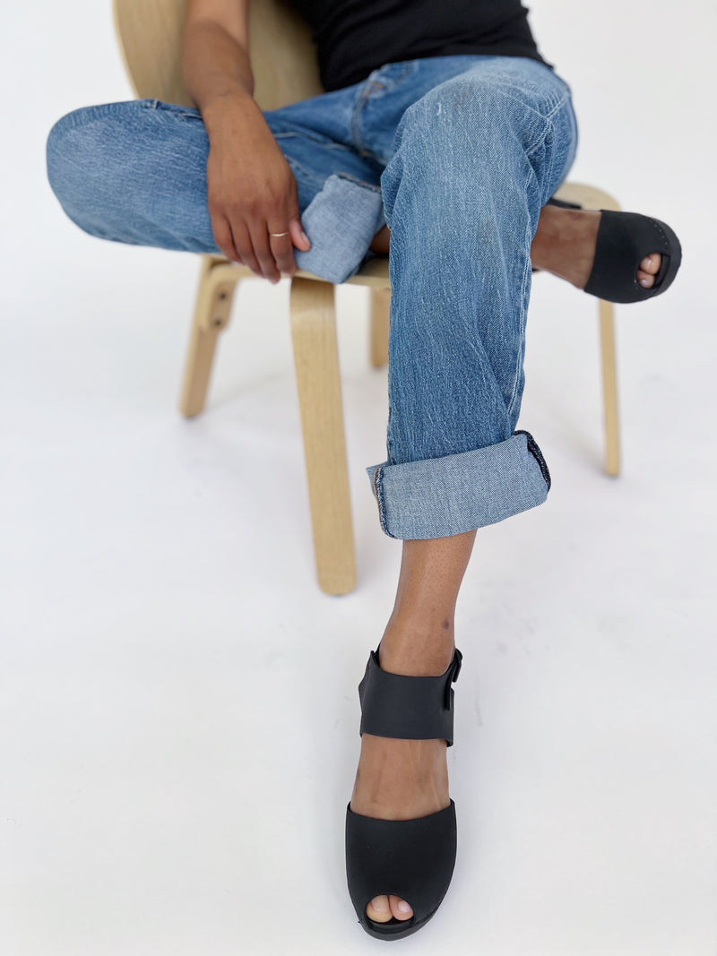 Miranda in Monochrome black- final sale Shoes Clog
