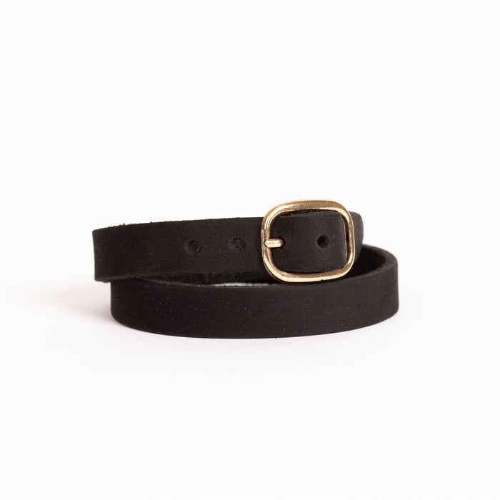 Coal Nubuck Friendship Bracelet