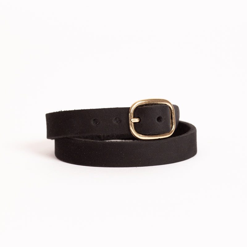 Coal Nubuck Friendship Bracelet