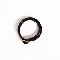 Coal Nubuck Friendship Bracelet