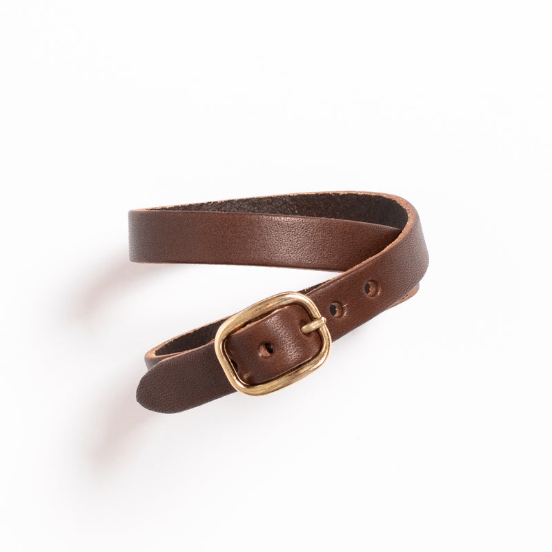 Coffee leather Friendship Bracelet