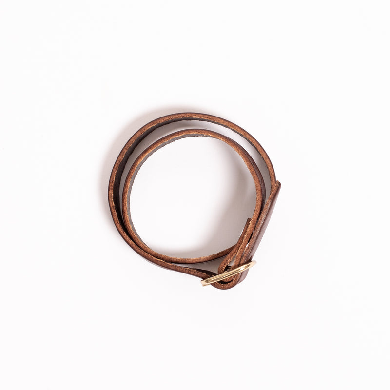 Coffee leather Friendship Bracelet