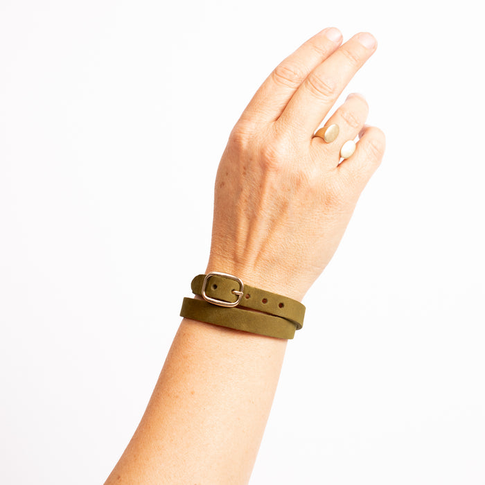 Kelp nubuck Friendship Bracelet