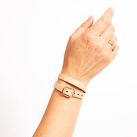 Natural Leather Friendship Bracelet
