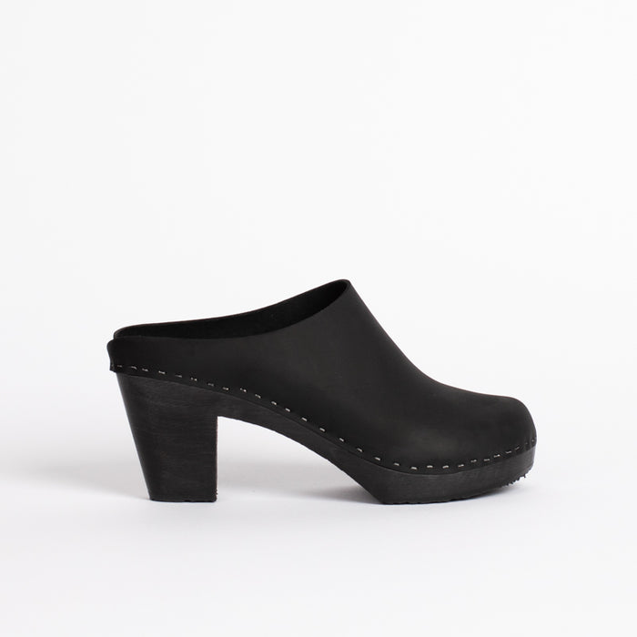 Chloe High Heel in Monochrome Black - Final Sale