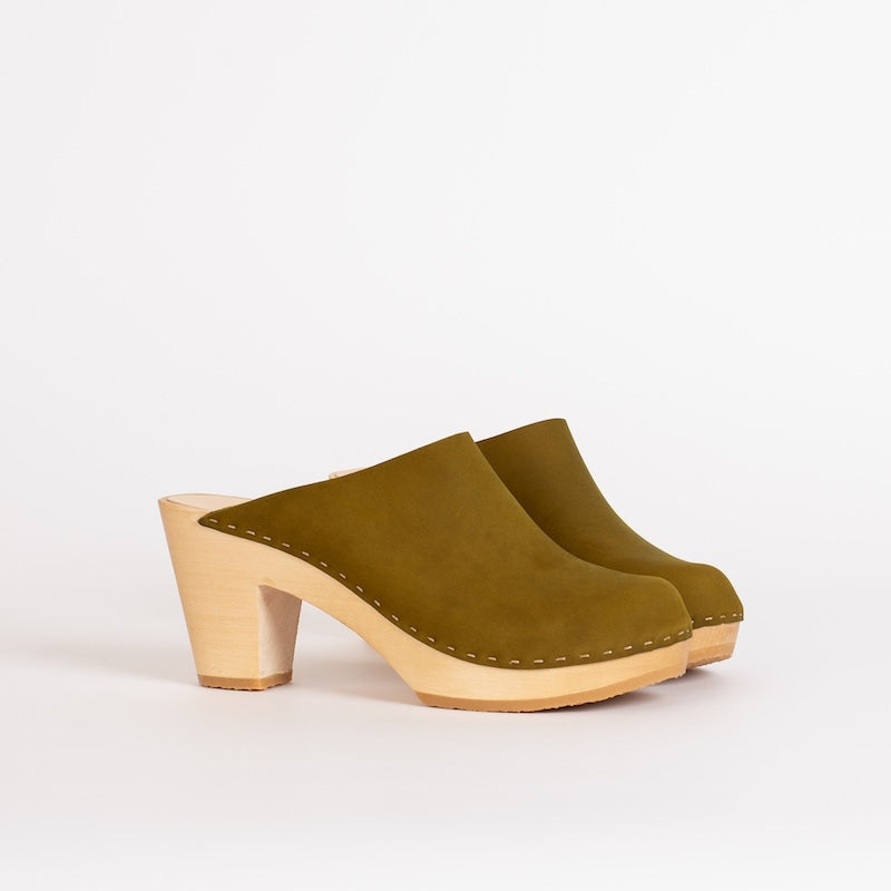 Clementine in Kelp Nubuck - Size 4 (T2)