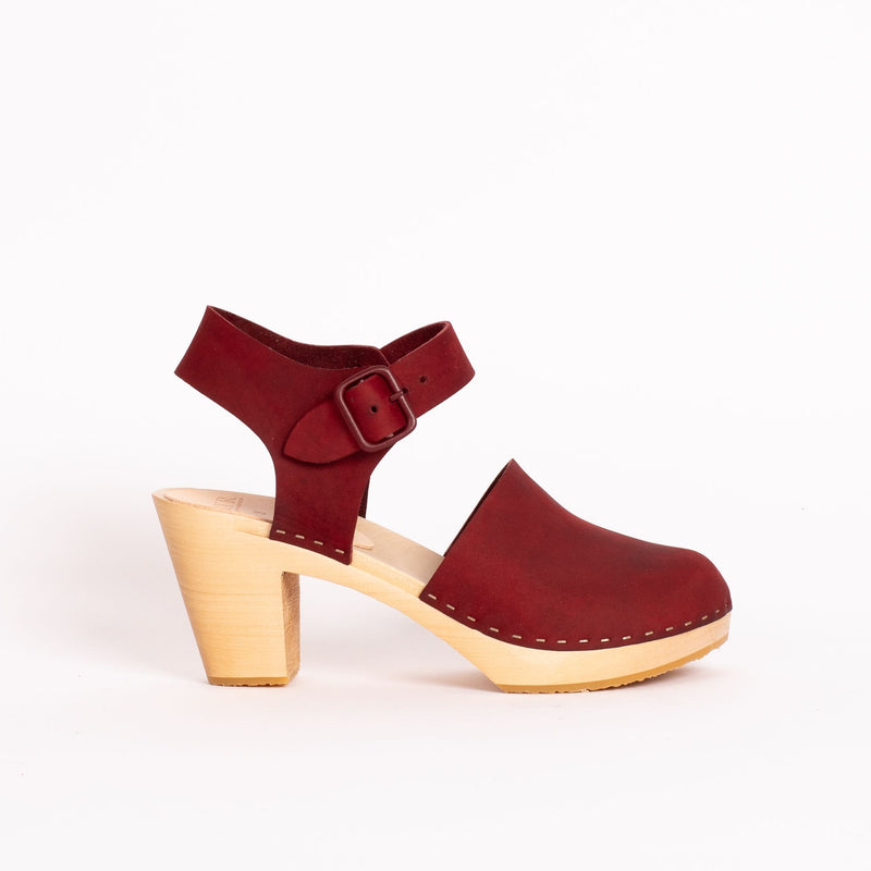 Emma high heel in Sangria - Final sale