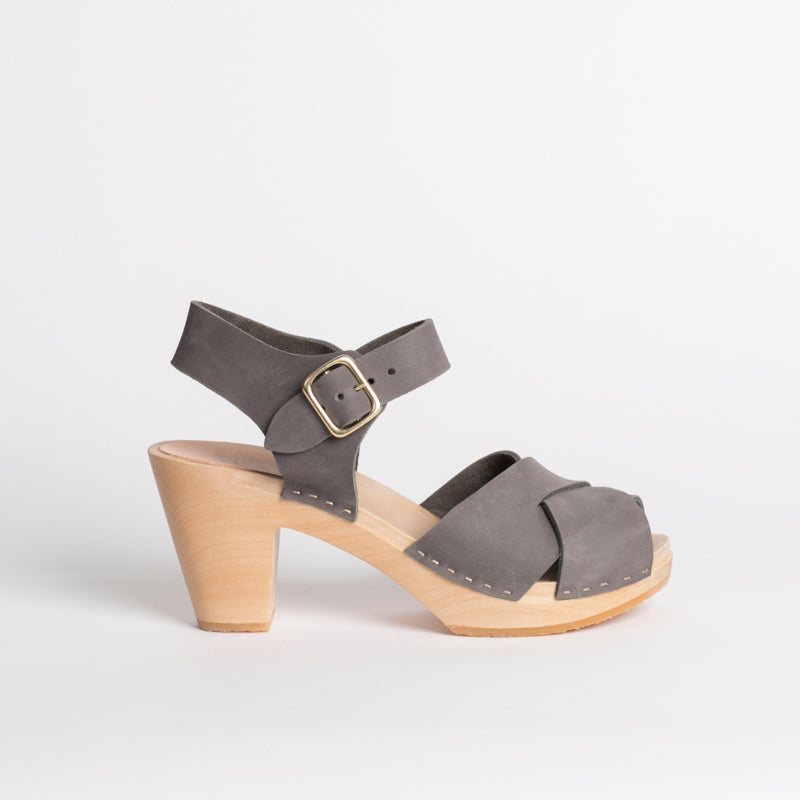 Emma Cross Toe in Cement Nubuck - Size 11 (T2)