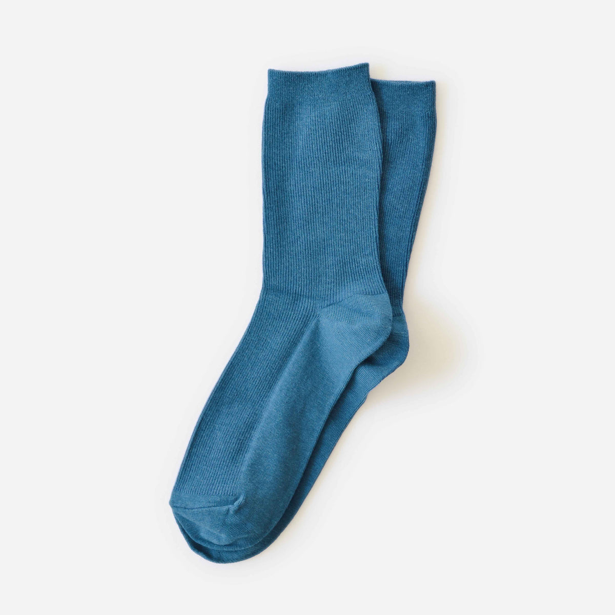 Everyday Cotton Socks in Nordic Blue