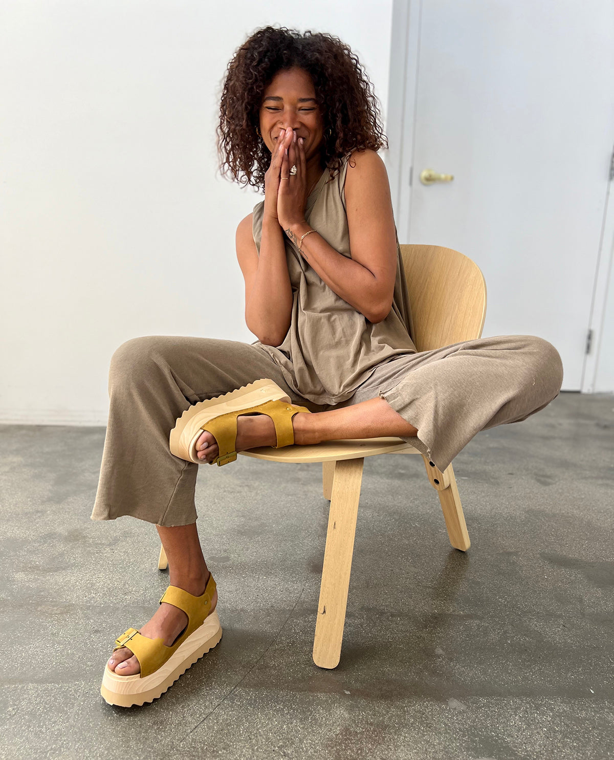 Gigi Sandal in Fennel - Final sale