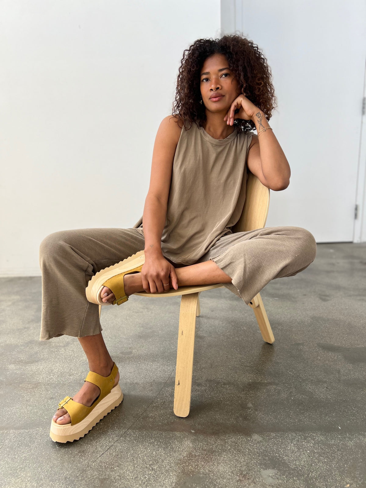 Gigi Sandal in Fennel - Final sale