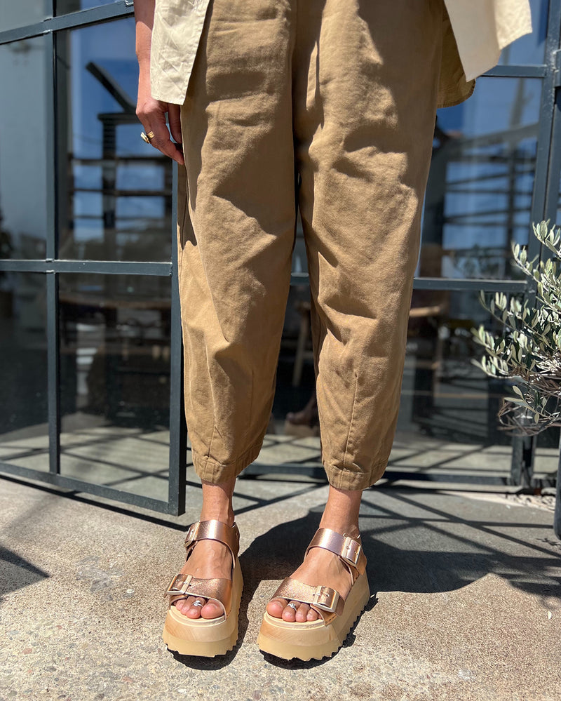 Gigi Sandal in Rose Gold - Final Sale