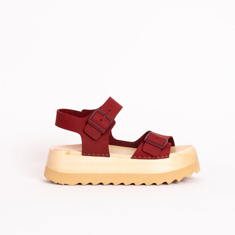 Gigi Sandal in Sangria - Final sale