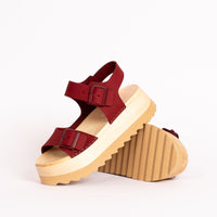 Gigi Sandal in Sangria - Final sale