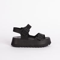 Gigi Sandal in Monochrome Black - Final sale