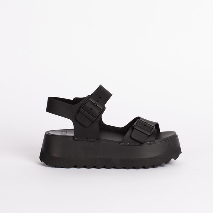Gigi Sandal in Monochrome Black - Final sale