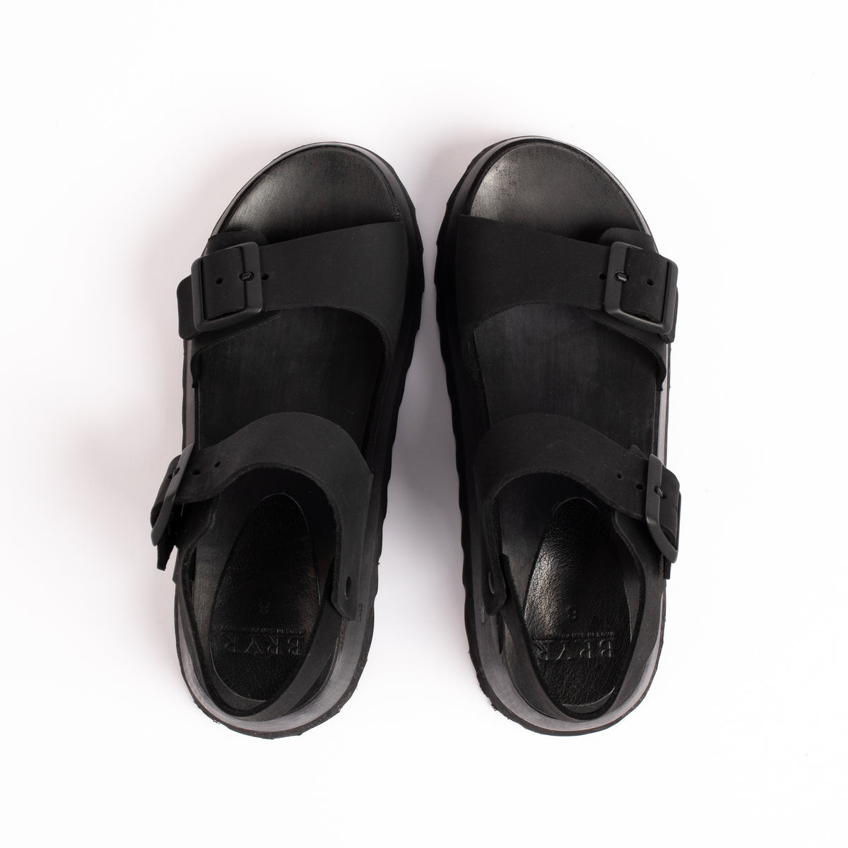 Gigi Sandal in Monochrome Black - Final sale