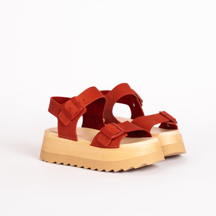Gigi Sandal in Poppy - Final sale
