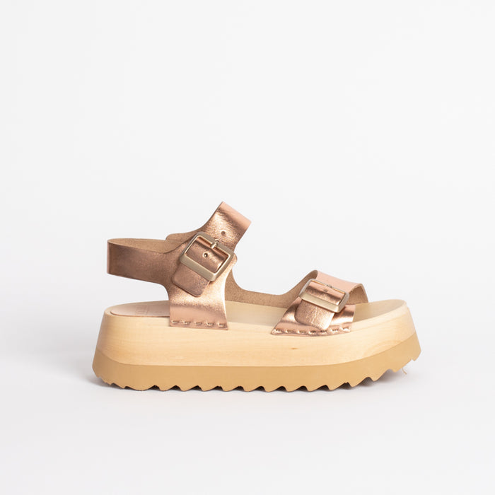 Gigi Sandal in Rose Gold - Final Sale