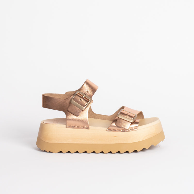 Gigi Sandal in Rose Gold - Final Sale