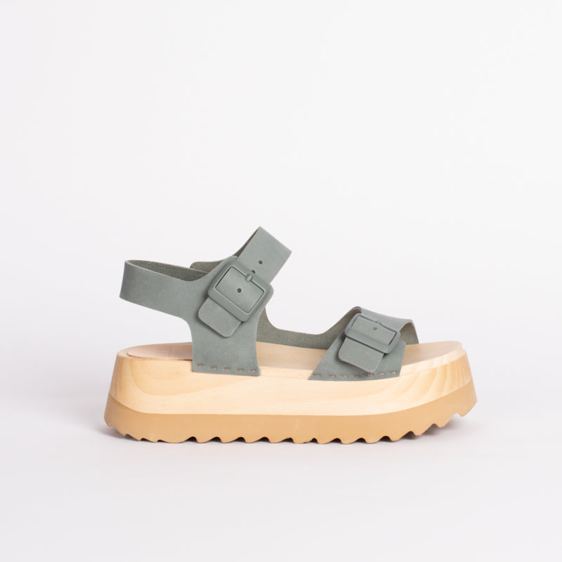 Gigi Sandal in Sage - Final Sale