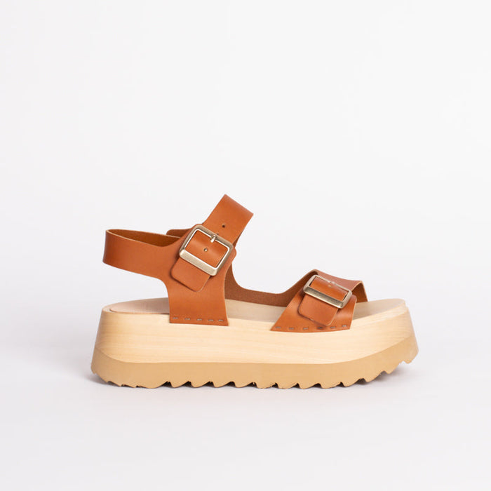 Gigi Sandal in Whiskey - Final sale