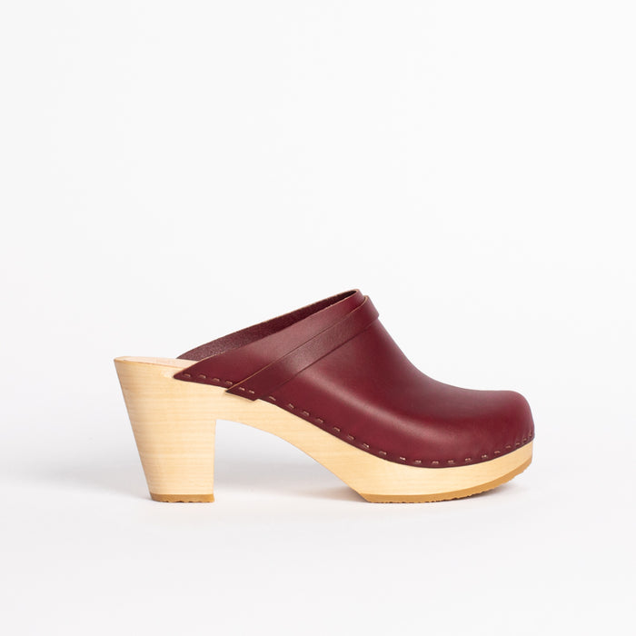 Kat High Heel Clog (MTO) Shoes Clog