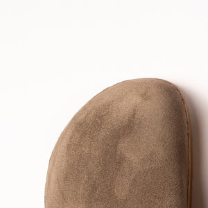 Loaf Clog in Mushroom Suede