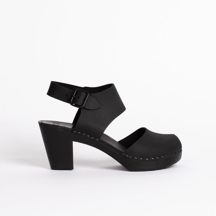 Miranda in Monochrome black- final sale Shoes Clog