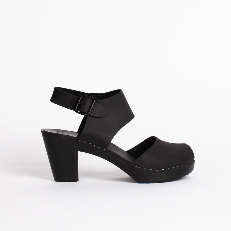 Miranda in Monochrome black- final sale Shoes Clog