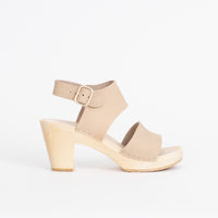 Miranda Sandal Toe in Bone Nubuck - Size 4 (T2)