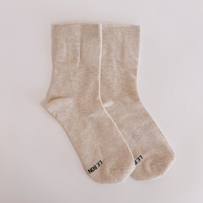 Sneaker Socks in Oatmeal
