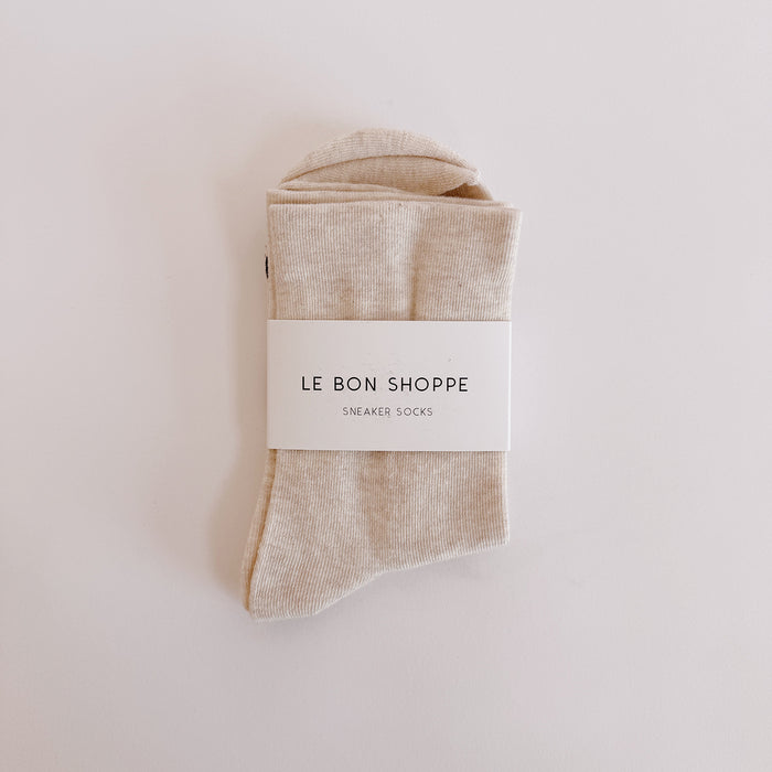 Sneaker Socks in Oatmeal