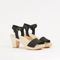 Rachel high heel in Coal (RTS) Shoes Clog