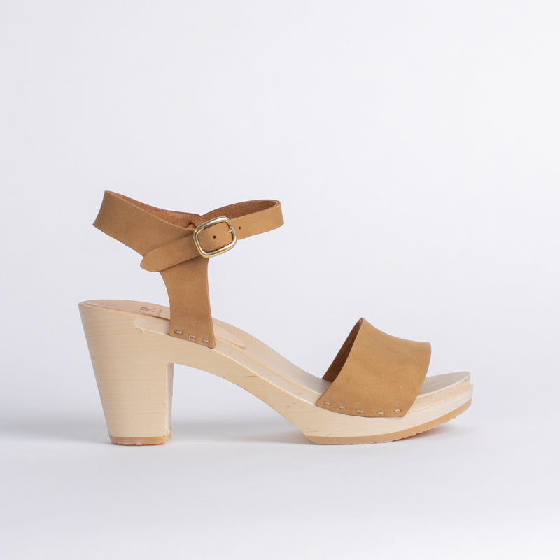 Rachel Sandal Toe in Cumin Nubuck - Size 4 (T2)