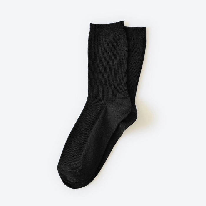 Raven Thin Cotton Socks