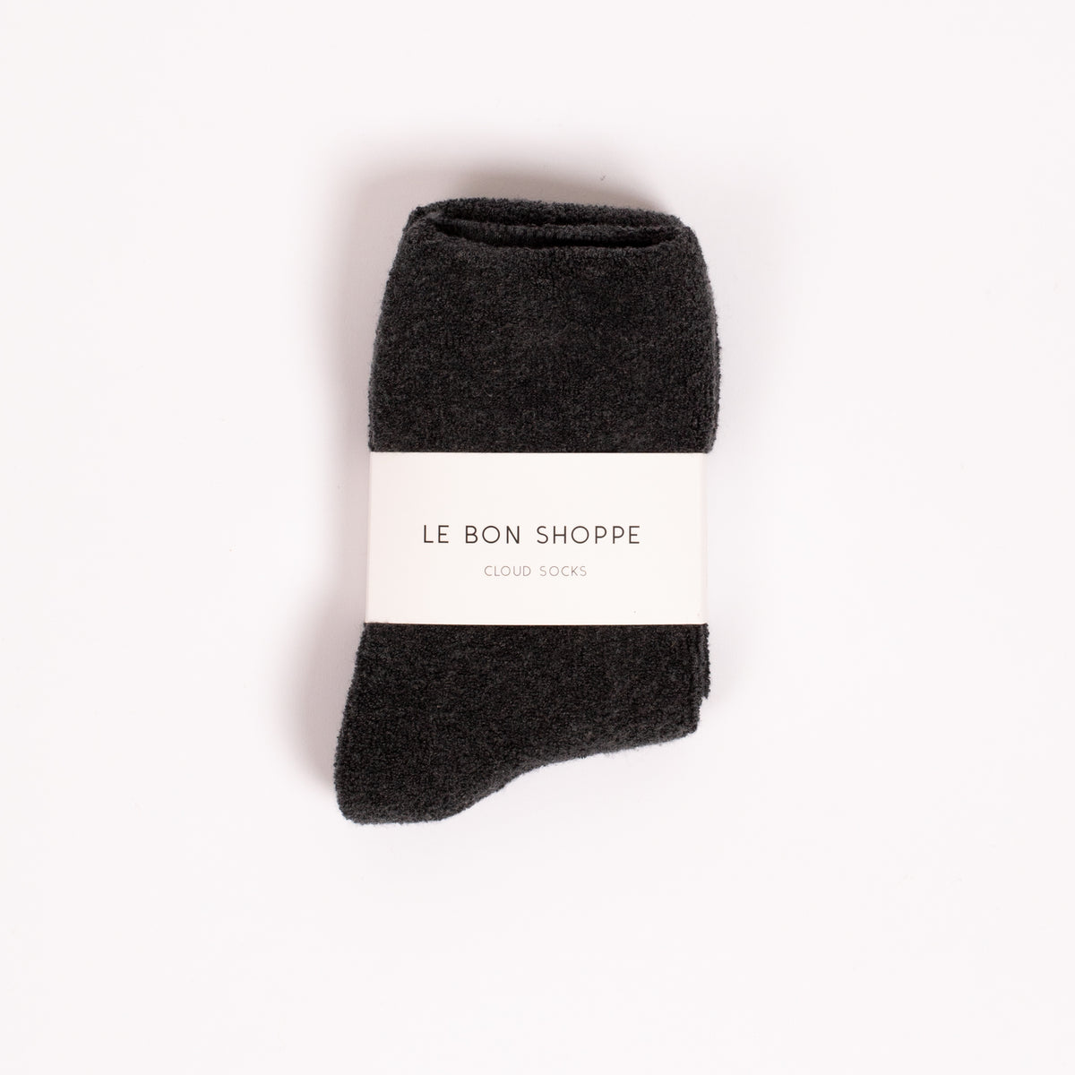 Cloud Socks in Charcoal