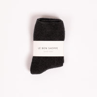 Cloud Socks in Charcoal