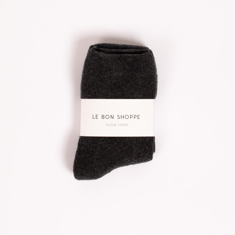 Cloud Socks in Charcoal