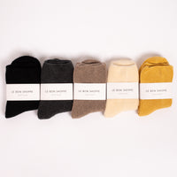 Cloud Socks in Honey