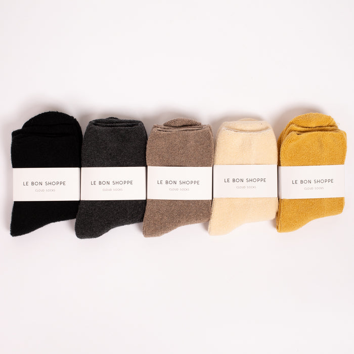 Cloud Socks in Honey