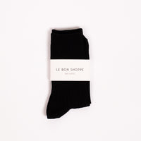 Her socks in Black
