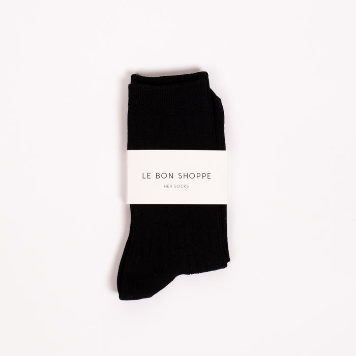 Her socks in Black