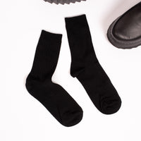 Her socks in Black
