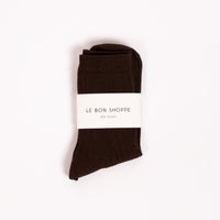 Her Socks in Chocolate