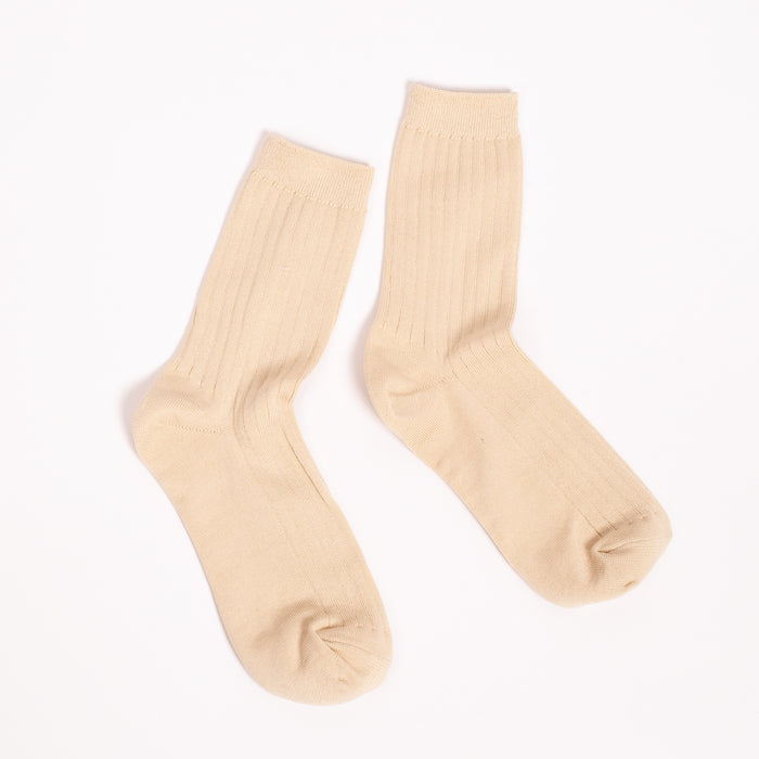Her socks in Porcelain