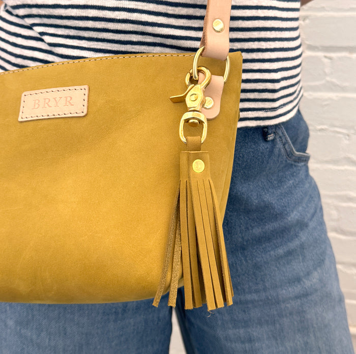 Tassel Keychain in Fennel