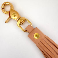 Tassel Keychain in Natural